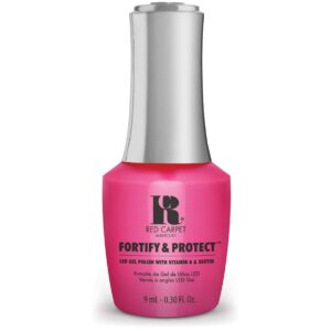 Red Carpet Manicure - Fortify & Protect Publicist In Pink 0.3 oz