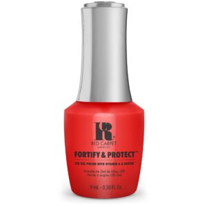 Red Carpet Manicure - Fortify & Protect Red-Y To Party 0.3 oz