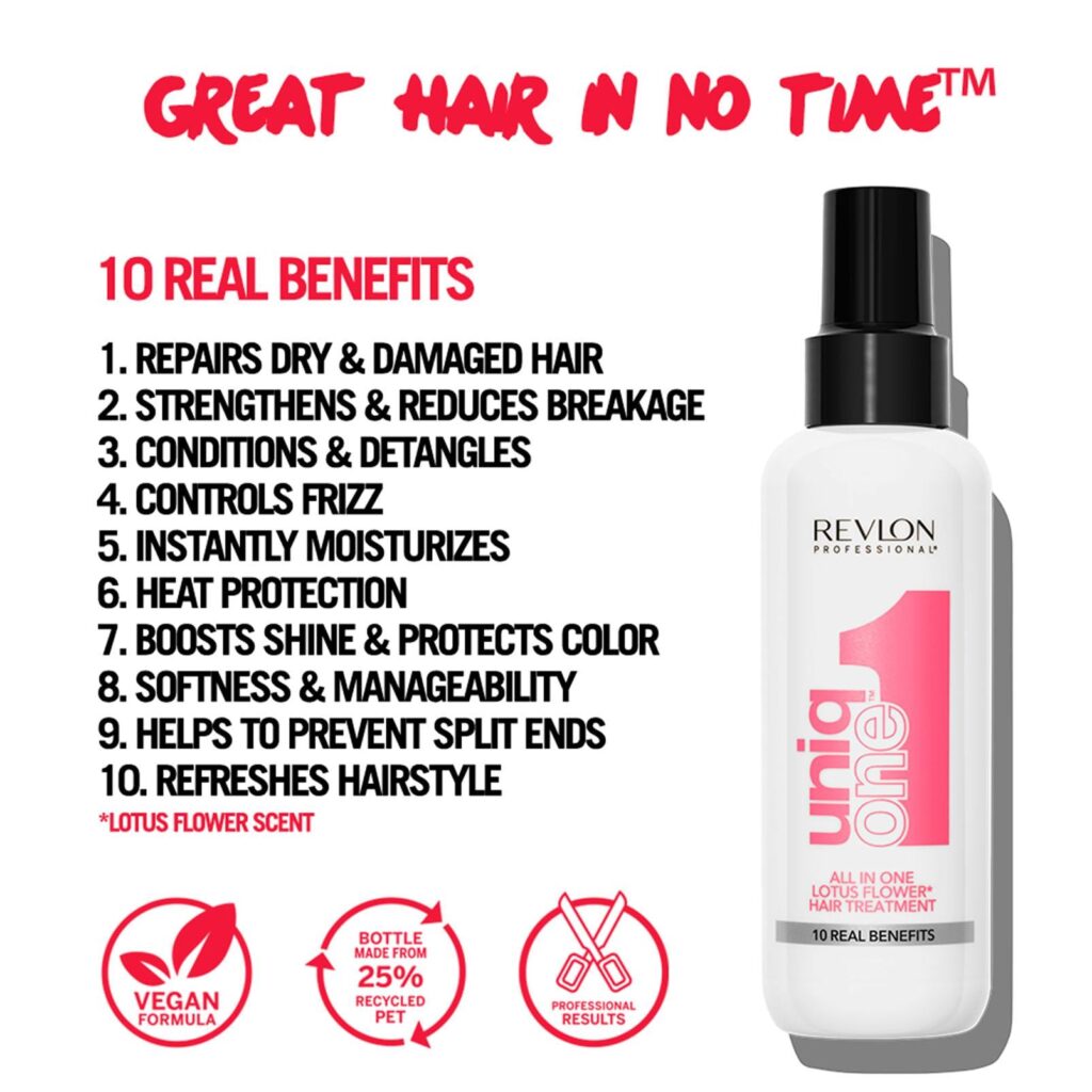 Revlon - UniqOne Uniqone All In One Lotus Flower Hair Treatment 5.1 Oz