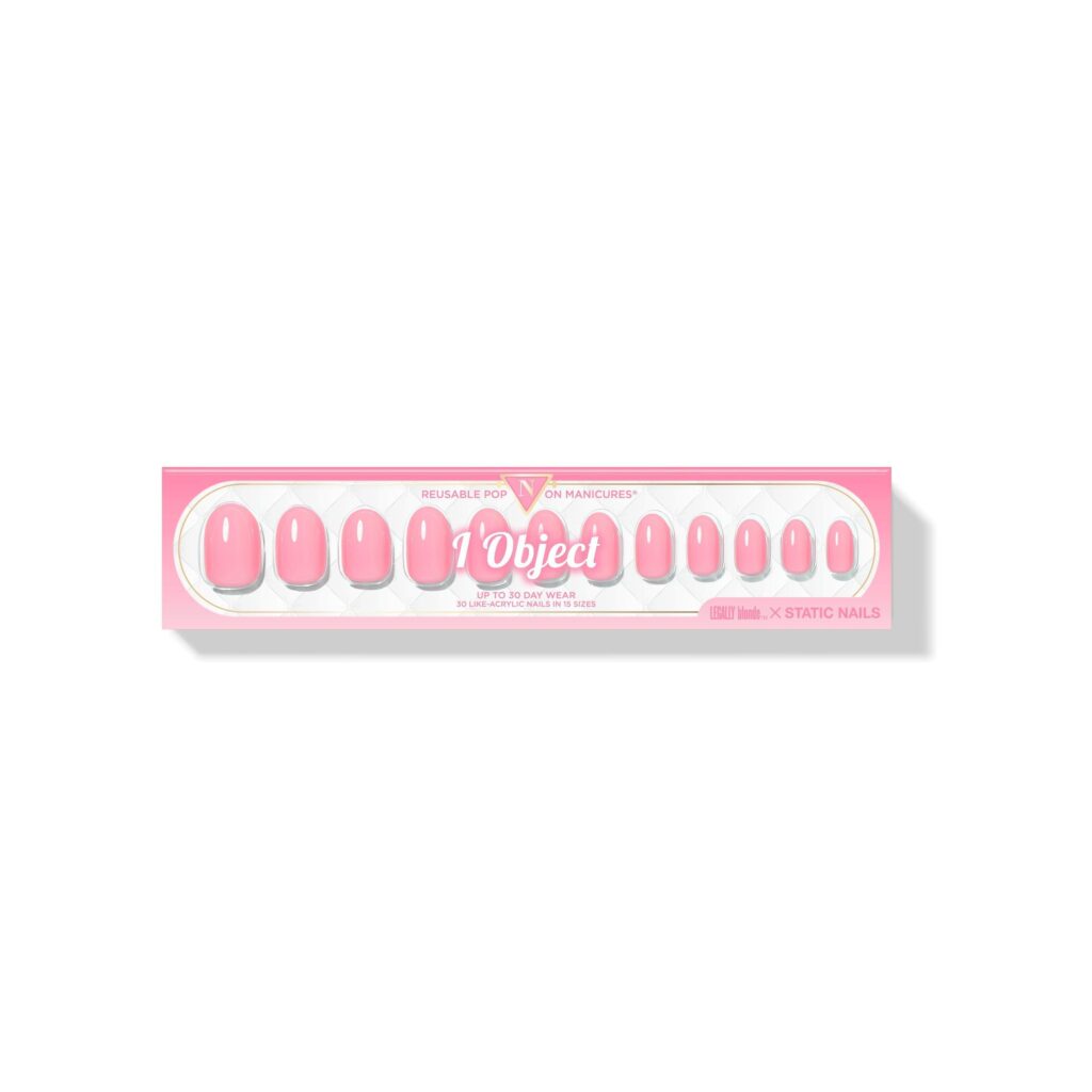 Static Nails x Legally Blonde - Reusable Pop-On Manicures - I Object!
