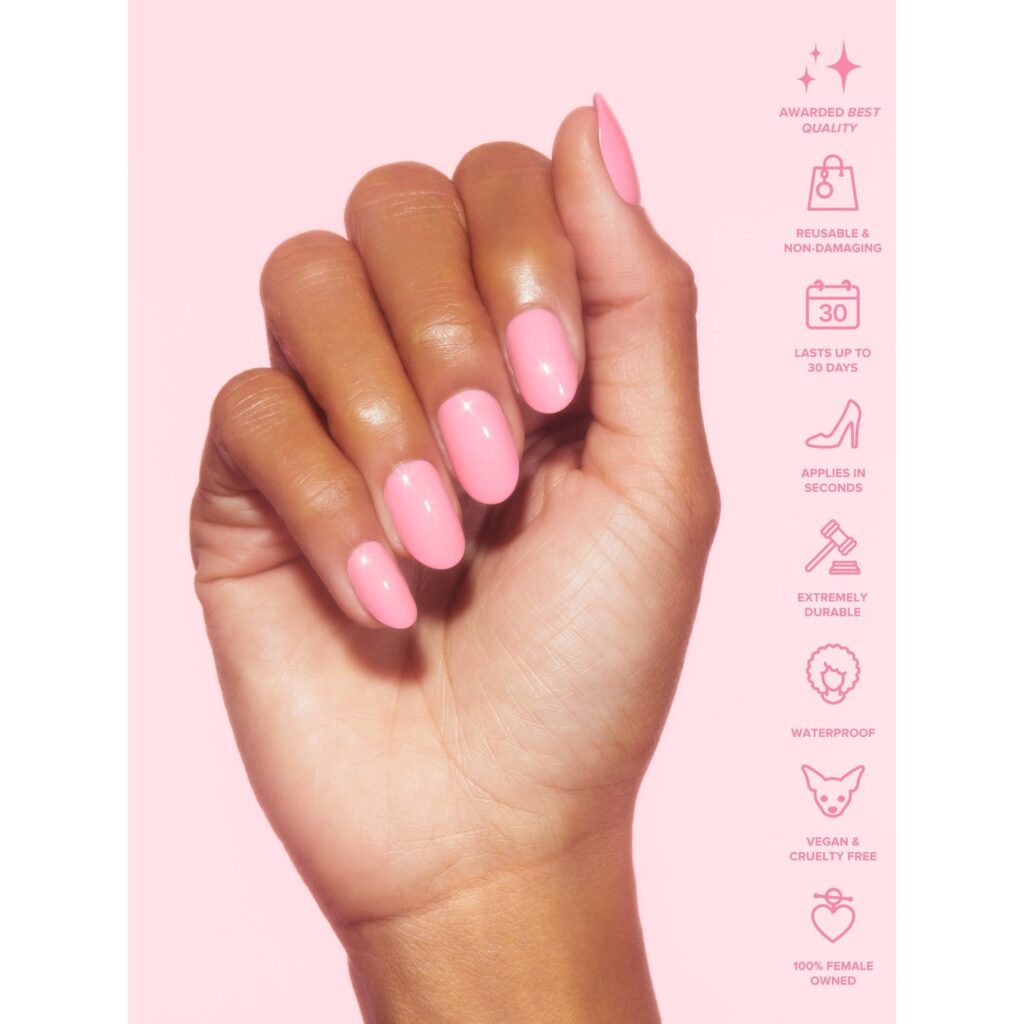 Static Nails x Legally Blonde - Reusable Pop-On Manicures - I Object!