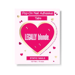 Static Nails x Legally Blonde - 120 Pop-On Nail Adhesive Tabs
