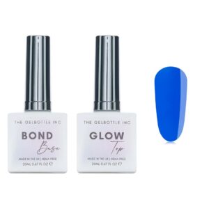 The GelBottle Inc - Gel Combo - Bond Base, Glow Top & Hema-Free Paint - Anthem
