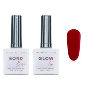 The GelBottle Inc - Gel Combo - Bond Base, Glow Top & Hema-Free Paint - Couture