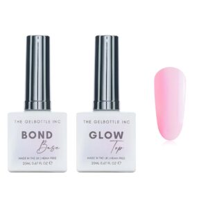 The GelBottle Inc - Gel Combo - Bond Base, Glow Top & Hema-Free Paint - June
