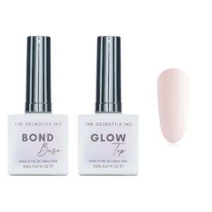 The GelBottle Inc - Gel Combo - Bond Base, Glow Top & Hema-Free Paint - Pina Colada