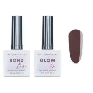 The GelBottle Inc - Gel Combo - Bond Base, Glow Top & Hema-Free Paint - Prestige