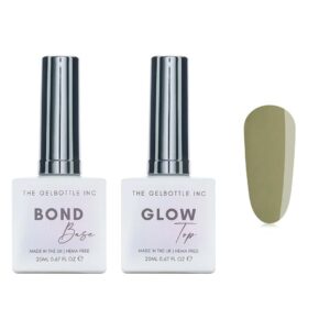 The GelBottle Inc - Gel Combo - Bond Base, Glow Top & Hema-Free Paint - Savage