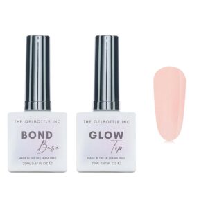The GelBottle Inc - Gel Combo - Bond Base, Glow Top & Hema-Free Paint - Silk