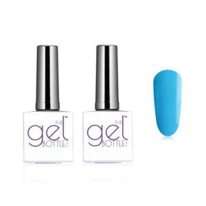 The GelBottle Inc - Gel Combo - Rubber Base, Extreme Shine Top & Blue Star