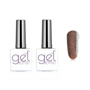 The GelBottle Inc - Gel Combo - Rubber Base, Extreme Shine Top & Coffeebean