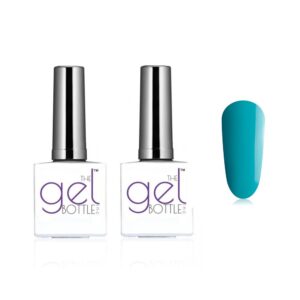 The GelBottle Inc - Gel Combo - Rubber Base, Extreme Shine Top & Ocean Safari