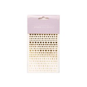 The GelBottle Inc - Gold - Heart & Twinkles Stickers