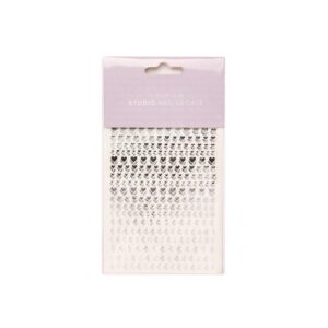 The GelBottle Inc - Silver - Heart & Twinkles Stickers