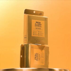 Voesh - Pedi in a Box - Imperial 6-Step 24K Gold
