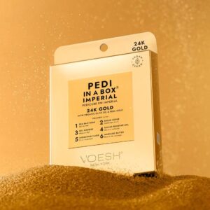 Voesh - Pedi in a Box - Imperial 6-Step 24K Gold