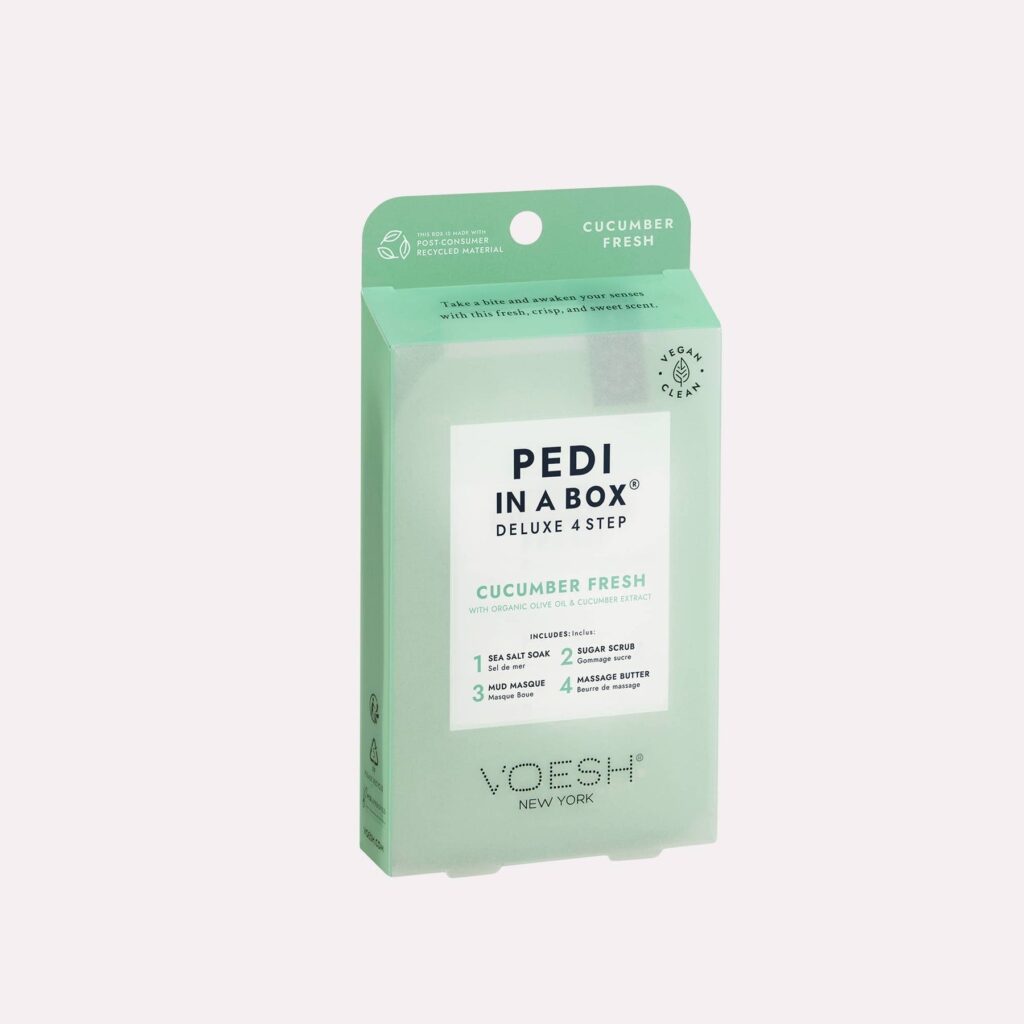 Voesh - Pedi in a Box Deluxe 4 Step - Cucumber Fresh