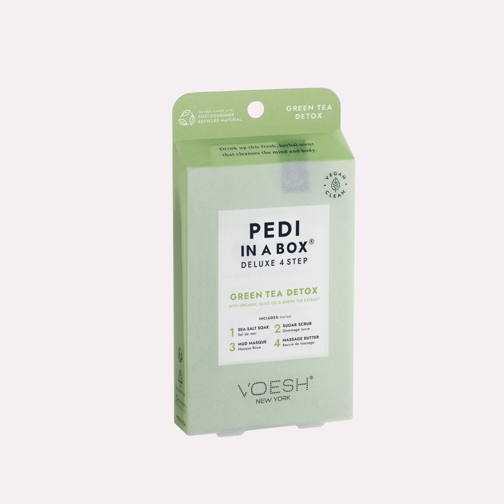 Voesh - Pedi in a Box Deluxe 4 Step - Green Tea