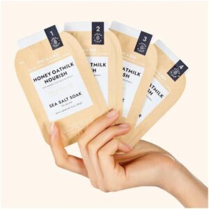 Voesh - Pedi in a Box Deluxe 4 Step - Honey Oatmilk Nourish