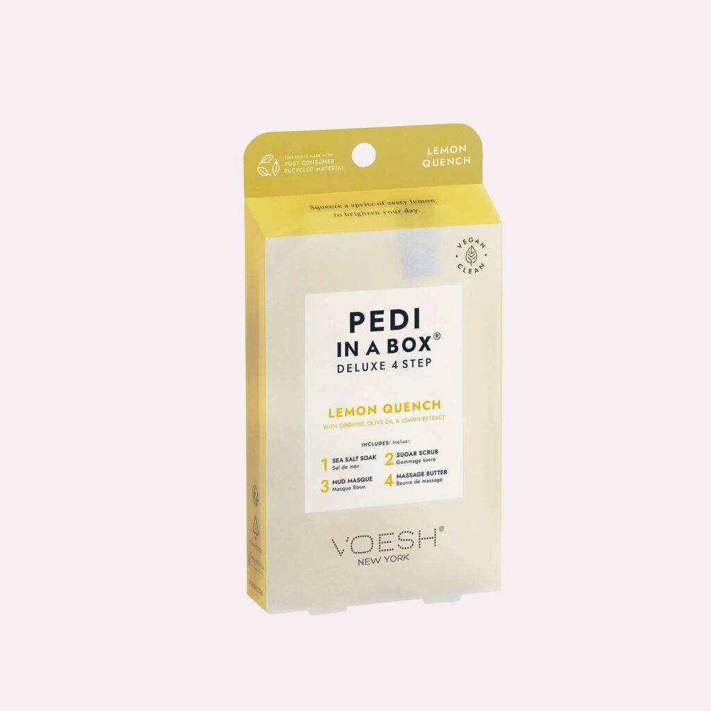 Voesh - Pedi in a Box Deluxe 4 Step - Lemon Quench