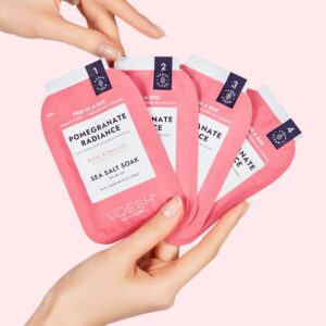 Voesh - Pedi in a Box Deluxe 4 Step - Pomegranate