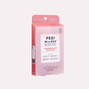 Voesh - Pedi in a Box Deluxe 4 Step - Pomegranate