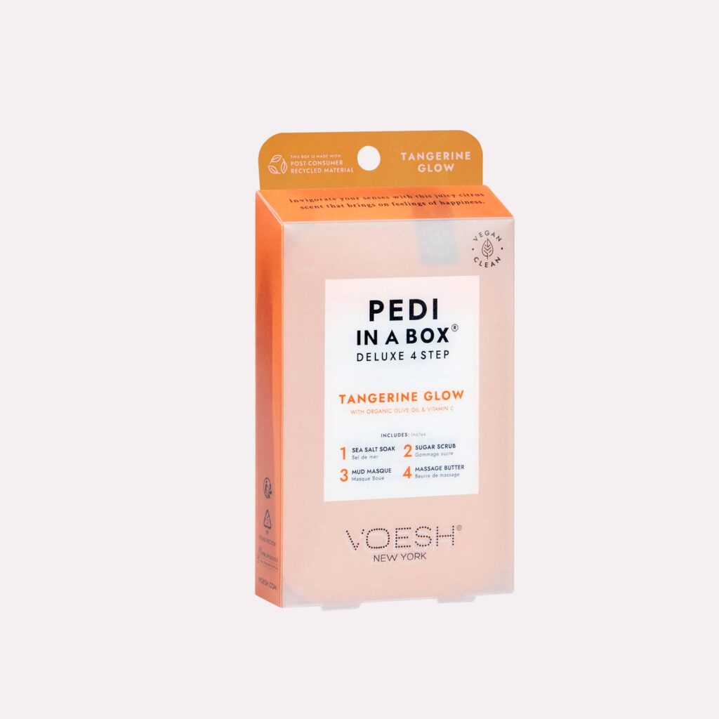 Voesh - Pedi in a Box Deluxe 4 Step - Tangerine Glow