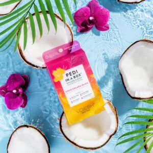 Voesh - Pedi in a Box Deluxe 4 Step - Coco Colada Oasis Trio