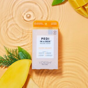 Voesh - Pedi in a Box Deluxe 4 Step - Mango Delight Trio