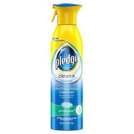 Pledge Everyday Clean pH-Balanced Multisurface Cleaner Spray, Rainshower Scent, 9.7 oz